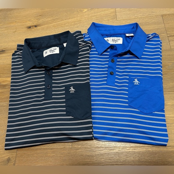 Large Penguin Golf Polos, Large Golf polos - Price for Both Together! - Picture 1 of 16